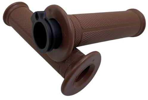 Braun Motorrad-Lenkerzubehör 1 Paar Roller-Handgriffe für Honda Dio 50 ZX AF18 24 27 28 34 35 54 55 56 61
