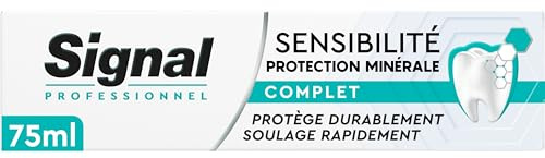 SIGNAL Professionelle Zahnpasta Sensitivity Mineralschutz – 88% Inhaltsstoffe natürlichen Ursprungs