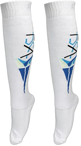 Tnfeeon Calcetines de Esgrima para Adultos, Patrón Que Absorbe el Sudor, Medias de Esgrima Protectoras Engrosadas para Entrenamiento para Mujeres (M)