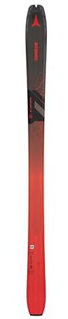ATOMIC Backland 85 Tourenski Black Red Gr. 165 cm Vielseitige & Nachhaltige Ski für Tourengeher