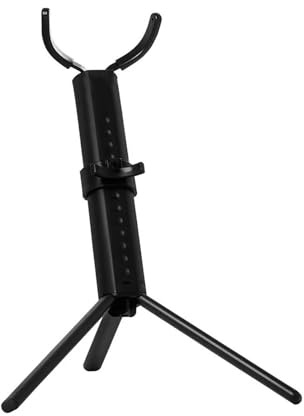 Saxophone accessories set Tragbarer Tenor-Saxophonständer, Faltbar, Metall, Schwarz, Stativ, Hochwertiger Saxophonständer, Holzblaszubehör