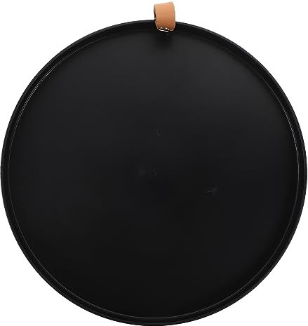 CAXUSD Plateau Rond Robuste et Facile à Nettoyer décoration de Salle de Bain Moderne pour Articles de Toilette et cosmétiques