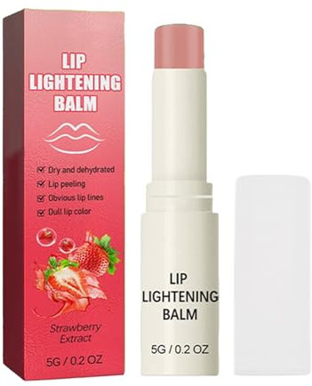 Lip Lightening for Dark Lips,Lip Balm for Smokers,Lip Brightener for Smokers Dark Lip,Lip Scrub for Dark Lips to Lighten,Lip Exfoliator Scrub for Lip Softening and Hydration