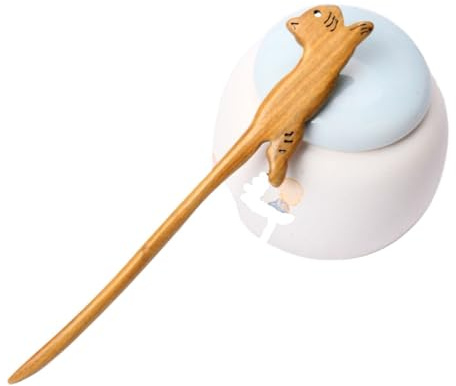 Haarspangen, Gabeln, Haarschmuck, lustige Holz-Haarnadel, Haarspange, täglicher Haarknoten, Essstäbchen (Typ 02)