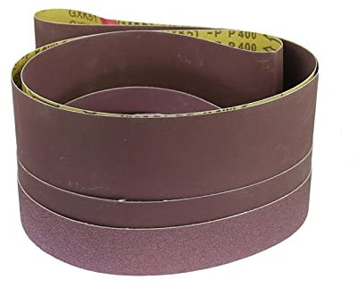 Zjpgcsdsc Bandes de Ponceuse Bandes abrasives abrasives 2000 * 50/75/100/150mm Bois métal Souple Plastique meulage Grossier au Polissage Fin 1 pièce(P800,2000 X 100 mm)