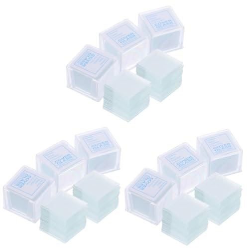 SOLUSTRE 1500stücke Mikroskop-deckgläser Transparente Abdeckgläser Für Biologische Und Wissenschaftliche Anwendungen Geeignet Für Mikroskoptypen
