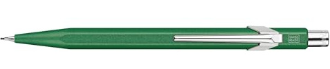 Caran d'Ache 849™ GERMANIER Druckbleistift aus Aluminium, Grün, Stärke: 0,7 mm, 0844.734