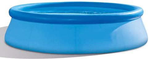 Blissbuilt Inflatable Large Swimming Pool,Garden Outdoor Summer Kids Family Pools,Inflatable Circular Portable Outdoor Swimming Pool,Blue (183cmX51cm)