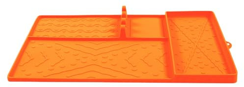 Teksome Tapis de Cuisson pour Barbecue, Set De Tapis BBQ Pour Plancha Extérieur En Silicone Résistant À La Chaleur, Set d'Accessoires de Cuisson en Silicone Antiadhésive pour Plancha et Barbecue,