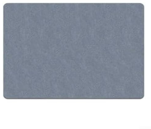 Tappetino scolapiatti per piatti da cucina, super assorbente, ad asciugatura rapida, con base in silicone antiscivolo e cuscino per proteggere la vetreria (40 x 50 cm, blu)