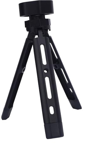 Aolidsive Trépied Satellite, Trépied Compact en Alliage D'aluminium avec Boutons de Verrouillage Rapide et Coussinets en Mousse Antidérapants, pour Mini Satellite Voyage Voile Camping