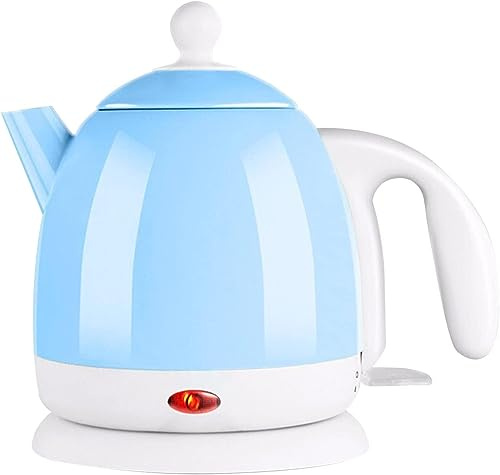 Bollitori per Il tè, Bollitore per Fiaschetta, Ebollizione Rapida, Spegnimento Automatico, Protezione Contro L'ebollizione, Bollitore per caffè, 4 Minuti, Blue