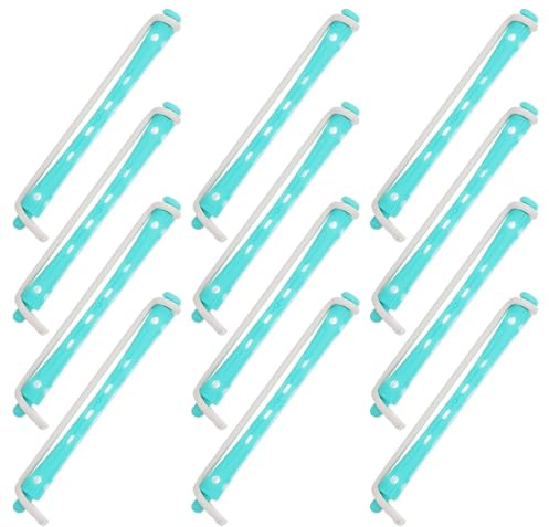 PAMINGONO 12 Rulli per Chioma in Pp per Donna, Facili da Usare Design Delicato, Set di 12 Pezzi per Arricciare a Casa in Viaggio