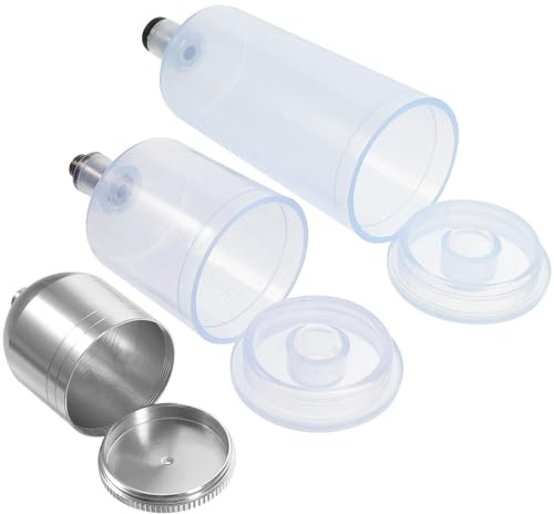 Lurrose Bottiglie Spray Ricaricabili 3 Pezzi per Vernice da 10ml Plastico Resistente Non Deformabile Dosatore, per Tatuaggi e Disegni Mimetici