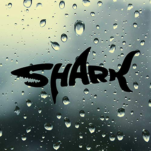 SUPERSTICKI Shark Hai ca 20cm Auto Aufkleber Tuning Spruch Fun Lustig Aufkleber Decal Sticker aus Hochleistungsfolie