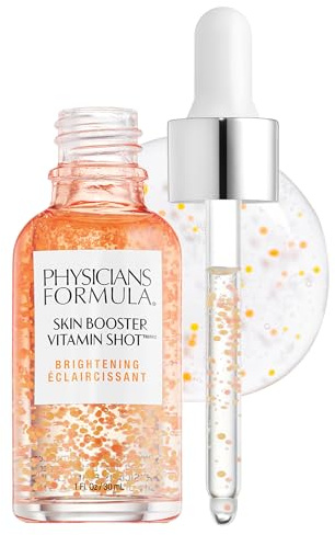 Physicians Formula - Skin Booster Vitamin Shot Brightening – Sérum Facial para el Cuidado de la Piel – Tratamiento para un Cutis Radiante y Luminoso con Vitamina C, Regaliz y Vitamina B3 - 30 ml