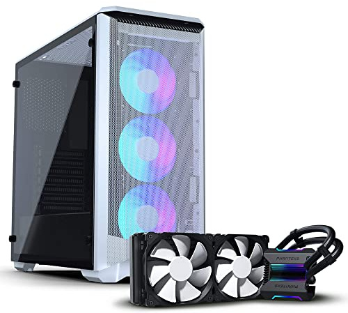 Phanteks Eclipse P400A D-RGB Midi-Tower, Tempered Glass - weiÃŸ