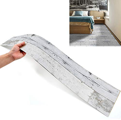 14 stück Boden Aufkleber DIY Fliesen Aufkleber, Muster Stil Boden Fliesen Fliesen Farbe wasserdicht für Küche Boden Badezimmer Wohnzimmer-1stück 6,1 x 36,02 Zoll (Stil 6, 14)