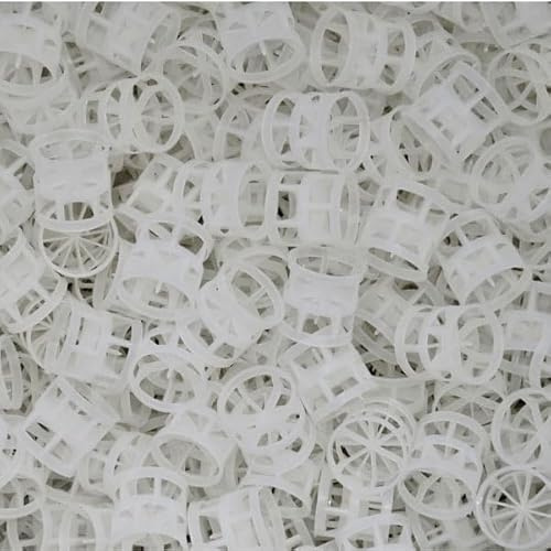 eco-filtration Bio-Plas Mega-Flo Filter Media 20L | Koi Pond Filtration Media for Moving & Static Beds | High Surface Area Bio Media | Aquarium & Fish Tank Filter Media | Biological Filtration