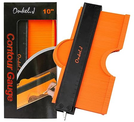 Qihuyi Contorno con Bloqueo - Duplicadora perfiles con Cerradura | Herramienta Contorno y Forma Calibre Superior, Herramienta Contorno para Hombre, Padre, Marido, Carpintero