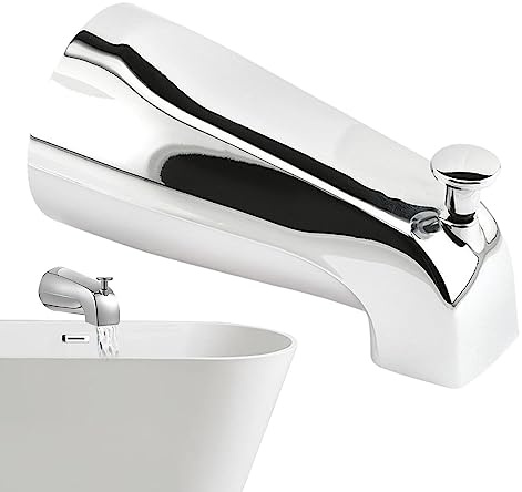 Kongou Beccuccio per Vasca da Bagno, Rubinetto per Vasca con deviatore,Sostituzione del Rubinetto della Vasca da Doccia Slip- - Adatto per Vasca filettata Femmina, Attacco Doccia Universale per