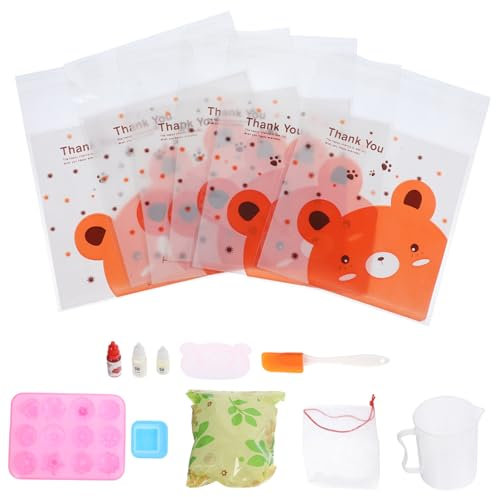 Anneome Handgemachte Seife Diy Kit Mit Werkzeugen Und Materialien Für Seifenherstellung Zu Hause Geeignet Für Anfänger Und Familienaktivitäten