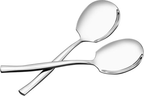 Udotry 8 Pieces Stainless Steel Serving Spoon, Large Buffet Serving Spoons