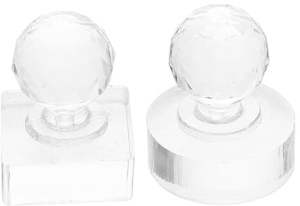 DECOMELODY Strumento Per Timbri Ombretti e Riparazione Palette Trucco 2 Pezzi Set Stampi Quadrati e Rotondi 9 Caselle e 27 Mm Per Ombretti, Fard, Illuminanti Compatto Per Viaggi e Uso Professionale