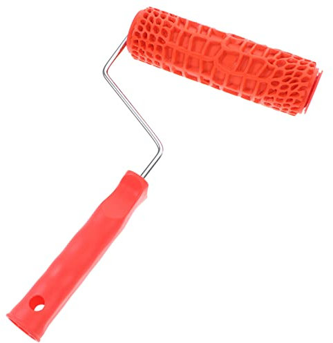HOMSFOU Grain-roller Für Wandmalerei Strukturwalze Aus Hochwertigem Gummi Für Präzise Prägungen Und Dekorative Effekte Für Verschiedene Oberflächen Und Anwendungen