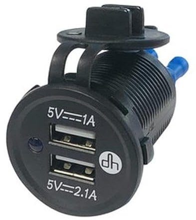 Brightium Cargador USB Tipo Faston, 5V, 2A, Compacto y Ligero, Ideal para Cargar Dispositivos móviles y electrónicos de Manera rápida y eficiente.