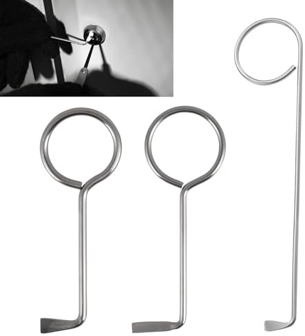 Set di Grimaldelli Professionali, Chiave Universale per Serrature, Aperte Quasi Ogni porta, Chiave Bulgara, Chiave Universale Per Porte Delle Stanze (3 Pezzi)