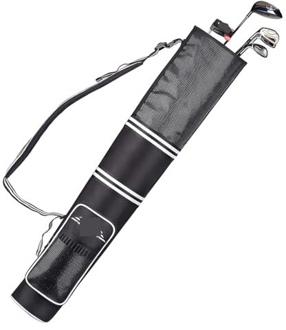 ZWQXZX Golf Storage Golf-Cart-Tasche, Leichte Golfschläger-Cart-Tasche Mit 6 Taschen, Schützt Ihre Ausrüstung Golf Caddy