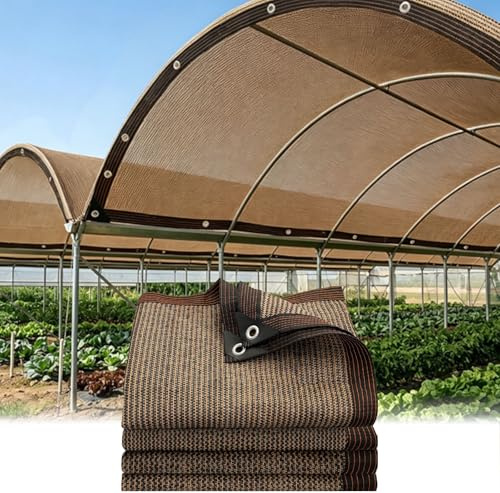Rete Ombreggiante,Rete ombreggiante con occhielli 80% Anti UV | Rete Ombreggiante Esterno,Rete Ombreggiante Resistente ai Raggi,per giardino,pergola,piante da patio,serra,pollaio