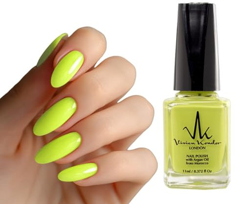 Vivien Kondor Vegan Friendly Argan Care Nail Polish (Lime Green)