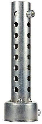 Qiilu Terminale di scarico universale per moto, marmitta DB Killer, per tubo di scarico da 35 mm / 42 mm / 45 mm argento (42 mm)