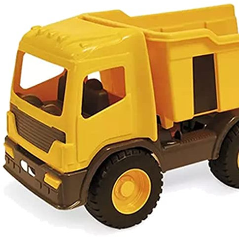 URBN-TOYS Large 42cm Construction Dumper Truck Cement Tipping In/Outdoor Childrens Toy (x1 Dumper Truck)