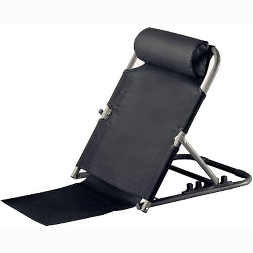 Heavy Duty Healthcare Back Rest Adjustable Fabric Bed Back Rest Bed Support to Eat Read Watch TV and More in Bed, Use on Top of Mattress More Versatile Than Wedge Pillow,Black