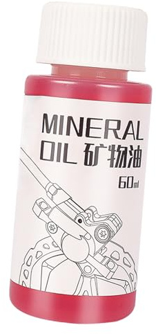 Fahrradbremsöl, Mineralöl für hydraulische Fahrradbremsen,60 ml Mineralöl-Bremsflüssigkeit - Fahrrad-Hydraulik-Scheibenbremsölflüssigkeit für Fahrrad-Scheibenbremssysteme, hydraulische Scheibenbremsen