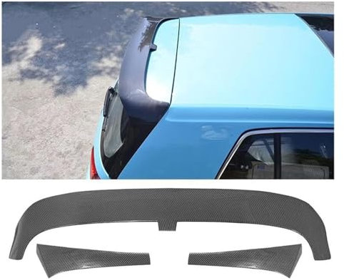 WEINUANXIN Für VW Für G&olf 7 7,5 Rline GTI 2014-2017 Auto Spoiler Modifizierte CS Stil Dach Stamm Flügel Heckspoiler Heckklappenspoiler(Farbe:2)