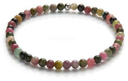 Armband - Edelstein-Armband - Kugel-Armband 4mm - Perlenarmband