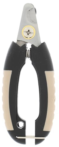 Rosewood Dog Cat Nail Clippers - Small - Stainless Steel Pet Nail Clippers - Black - Precise and Safe Claw Trimming