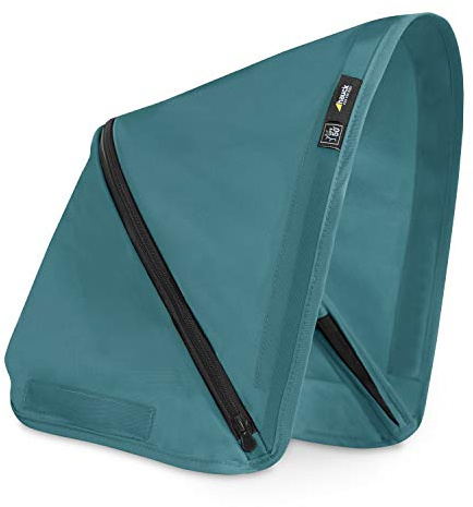 Hauck Sonnen Verdeck für den Buggy Swift X / UV Schutz 50+ / 3 Zonen mit Belüftungs Fenster / vielen Farben und Designs erhältlich / für einen individuellen Look / einfache Befestigung / Petrol