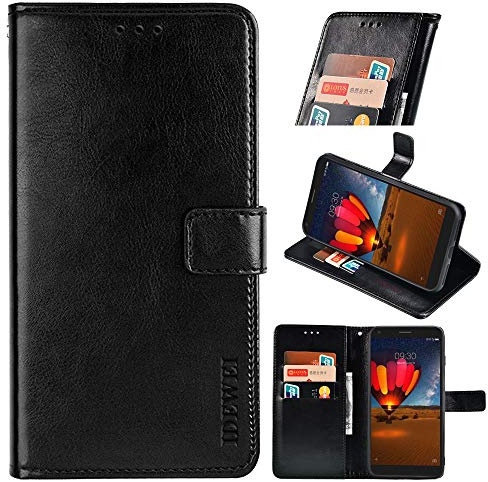 BellaCase CAT S62 Pro Handyhülle Hülle Leder Flip Case [Kartenfach] [Standfunktion] [Magnetschnalle] Wallet Cover für CAT S62 Pro Smartphone(Schwarz)