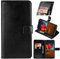 BellaCase CAT S62 Pro Handyhülle Hülle Leder Flip Case [Kartenfach] [Standfunktion] [Magnetschnalle] Wallet Cover für CAT S62 Pro Smartphone(Schwarz)