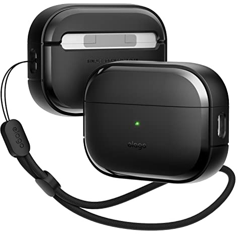 elago EDC-Hülle für AirPods Pro 2 | Rundumschutz (Schwarz)