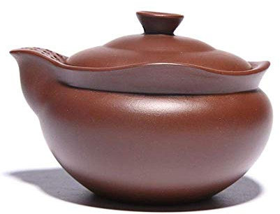 GImLY Teiera in Ceramica Teiera in Argilla Viola Teiera in Argilla Viola 190Cc Bollitore Kung Fu Cinese Teiera in Terracotta Viola