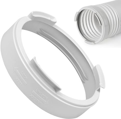 5.9 Inch Portable Air Conditioner Hose Exhaust Coupler, Portable AC Hose Connector Adapter Fit for Most Mobile AC Unit Vent, Portable Air Conditioner Parts & Accessories- Round AC Window Vent Kit