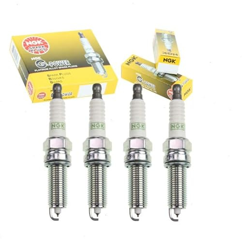 4 pc NGK G-Power Spark Plugs compatible with Hyundai Accent 1.6L L4 2012-2019