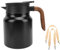 34 Once di Caraffa Termica Al caffè Termico, Vaso da tè Isolato a Vuoto con Filtro per la Ritenzione del Fuoco Isolato a Thermal Pentola di Bevande Brocca per Acqua Calda, Acqua