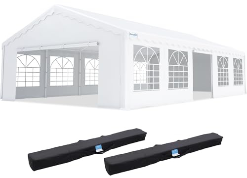 Quictent 20x30 Heavy Duty Party Tent Upgraded Galvanized Outdoor Canopy Tent Carport Wedding Event Shelter Wedding Tents for Parties with Storage Bags